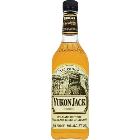 Yukon Jack Honey 100 Proof Whiskey Liqueur Bottle (750 ml)
