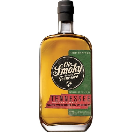 Ole Smoky Salty Watermelon 60 Proof Tennessee Whiskey Bottle (750 ml)
