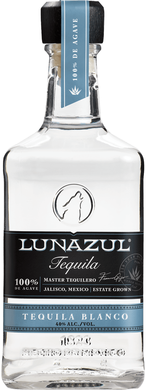 Lunazul 80 Proof Blanco Tequila Bottle (750 ml)