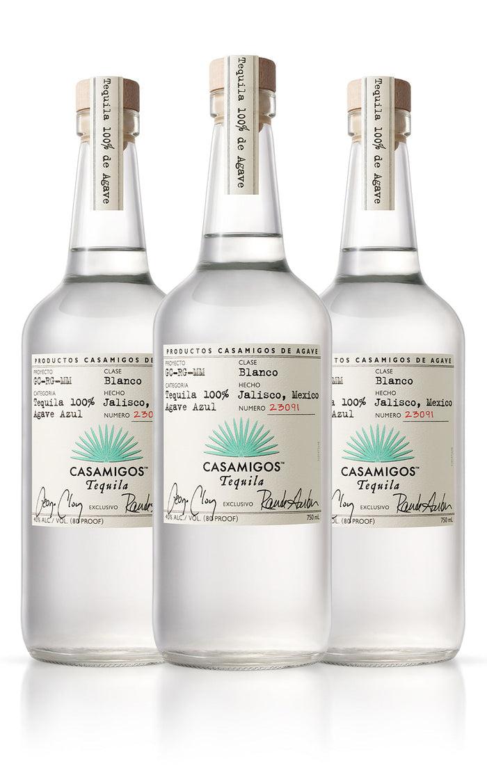 Casamigos 80 Proof Blanco Tequila Bottle (750 ml)