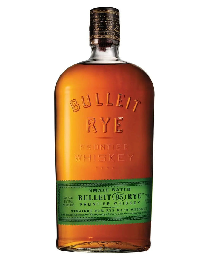 Bulleit Bourbon 95 Rye 90 Proof Frontier Straight American Rye Whiskey Bottle (750 ml)