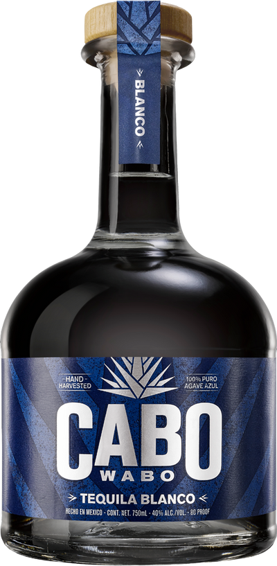 Cabo Wabo 80 Proof Blanco Tequila Bottle (750 ml)