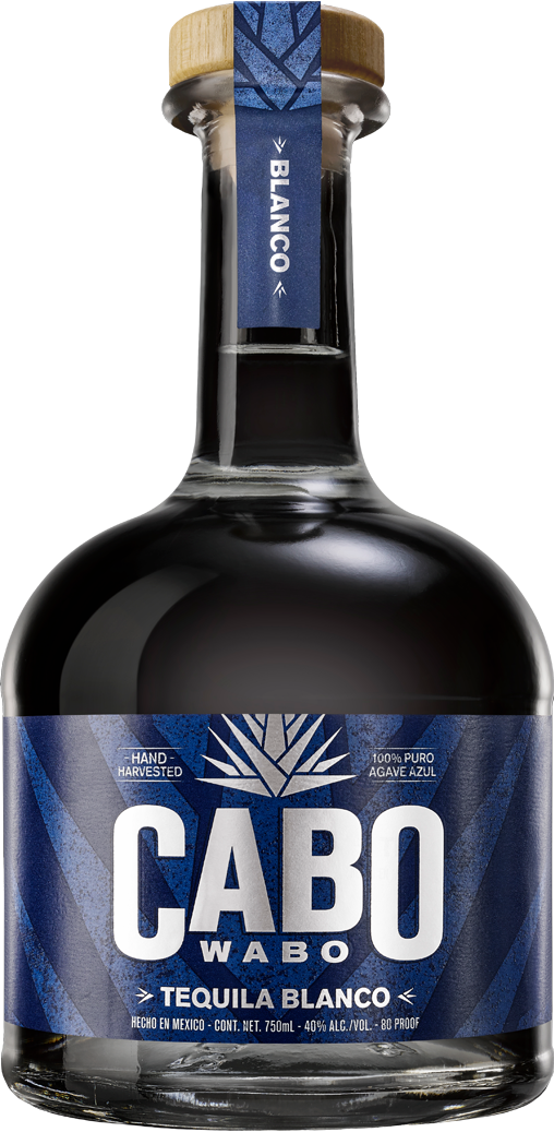 Cabo Wabo 80 Proof Blanco Tequila Bottle (750 ml)
