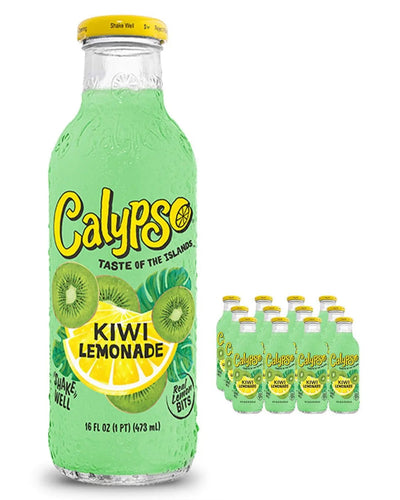 Calypso Kiwi Lemonade Juice Bottle (16 fl oz)