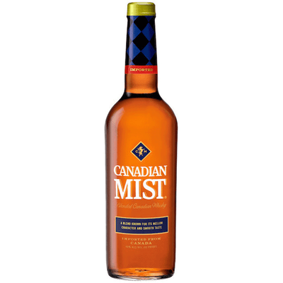 Canadian Mist 80 Proof Blended Canadian Whisky Plastic Traveler Bottle (750 ml)