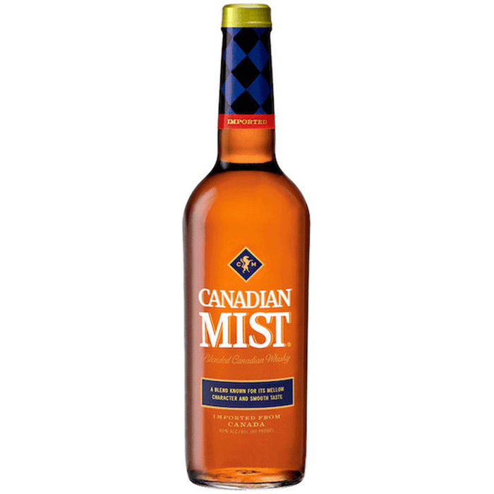 Canadian Mist 80 Proof Blended Canadian Whisky Plastic Traveler Bottle (750 ml)