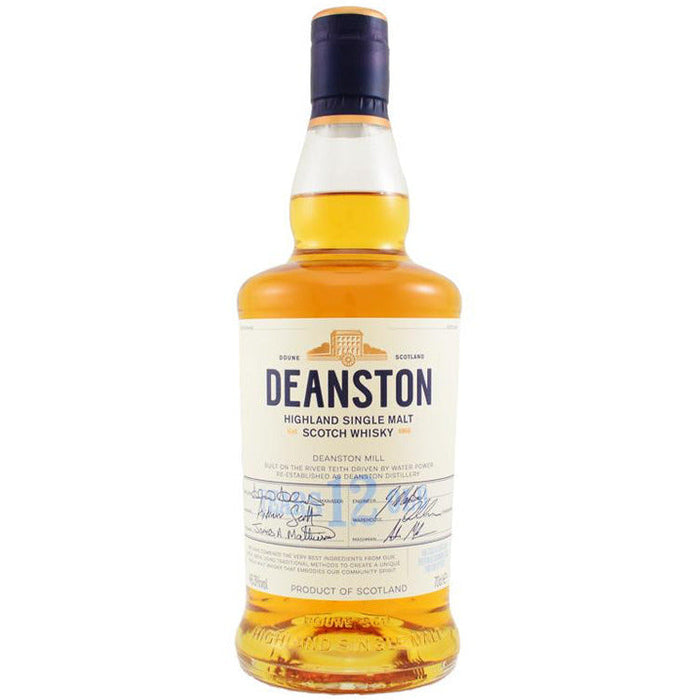 Deanston 92.6 Proof Highland Single Malt 12 Year Scotch Whisky Bottle (750 ml)