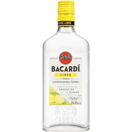 Bacardí Gluten Free Limon Rum Bottle (375 ml)