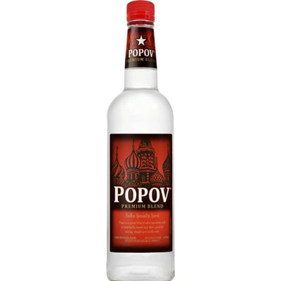 Popov 80 Proof Premium Vodka Bottle (750 ml)
