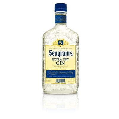 Seagram’s Gin 80 Proof Extra Dry Gin Bottle (375 ml)