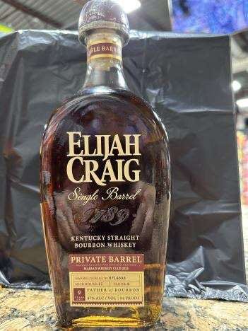 Elijah Craig 9 Year Single Barrel (94 Proof)