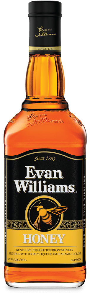 Evan Williams Honey Kentucky Straight Bourbon Whiskey Bottle (750 ml)