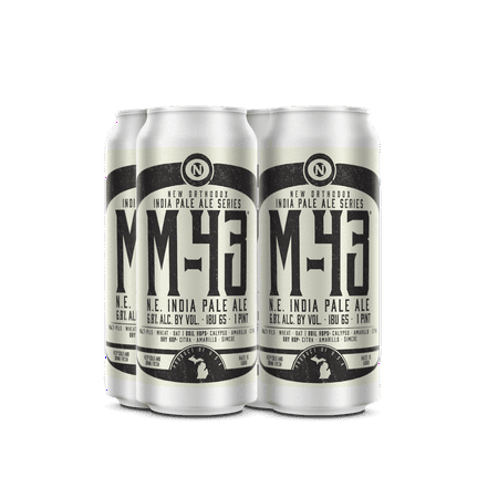 Old Nation Brewing Co. M-43 New England IPA Cans (16 oz x 4 ct)