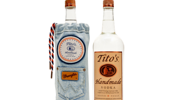 Tito's Gluten Free 80 Proof Handmade Vodka Bottle (375 ml)