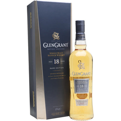 Glen Grant 18 Year Single Malt Scotch Whiskey Bottle (750 ml)