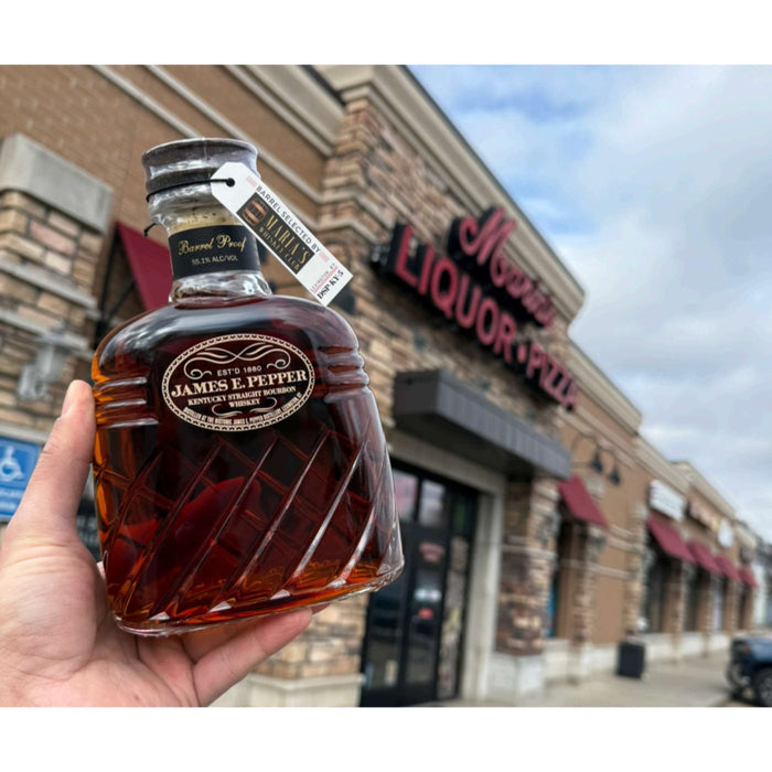 James E. Pepper Barrel Proof Decanter