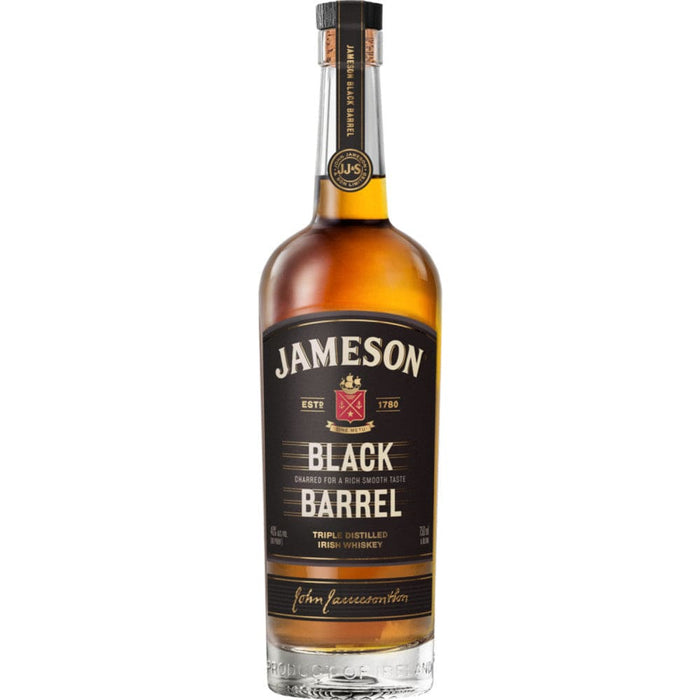 Jameson 80 Proof Black Barrel Triple Distilled Irish Whiskey Bottle (375 ml)