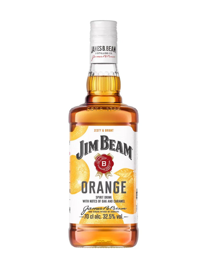 Jim Beam Orange Bourbon Whiskey Bottle (750 ml)
