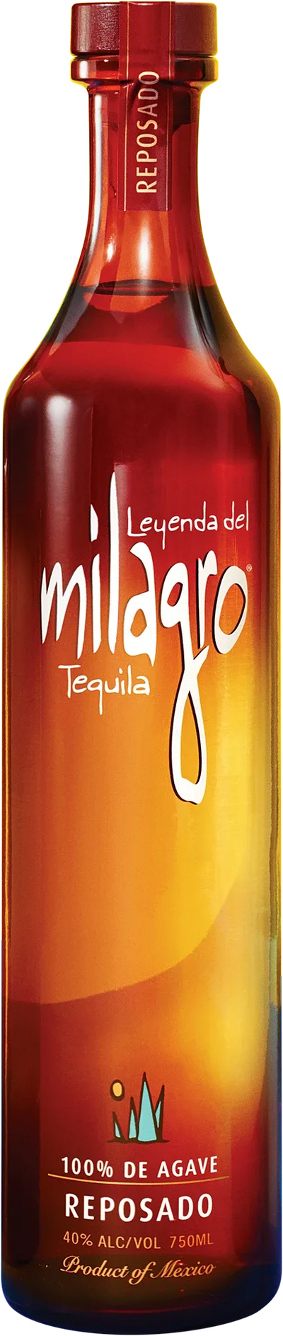 Milagro 80 Proof Reposado Tequila Bottle (750 ml)