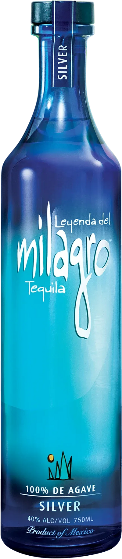 Milagro 80 Proof Silver Tequila Bottle (750 ml)