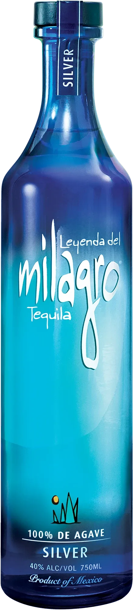 Milagro 80 Proof Silver Tequila Bottle (750 ml)
