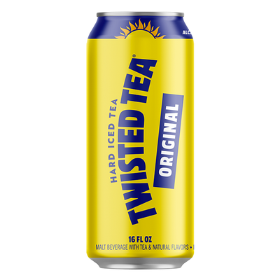 Twisted Tea Original Lemon Hard Iced Tea Bottles (12 fl oz x 12 ct)