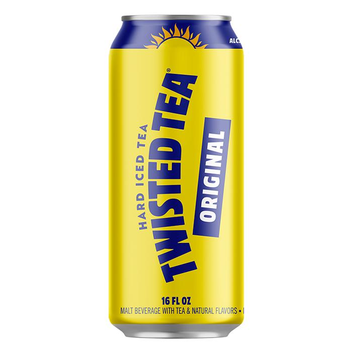 Twisted Tea Original Lemon Hard Iced Tea Bottles (12 fl oz x 12 ct)