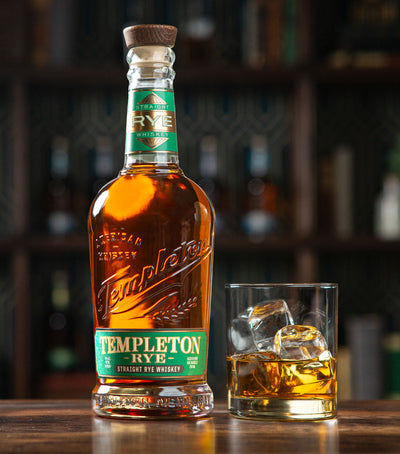 Templeton Original 80 Proof 4 Year Old Rye Whiskey Bottle (750 ml)