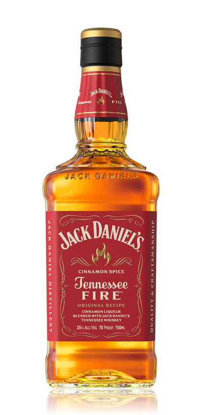 Jack Daniel's Tennessee Fire Cinnamon Spice Whiskey (750 ml)