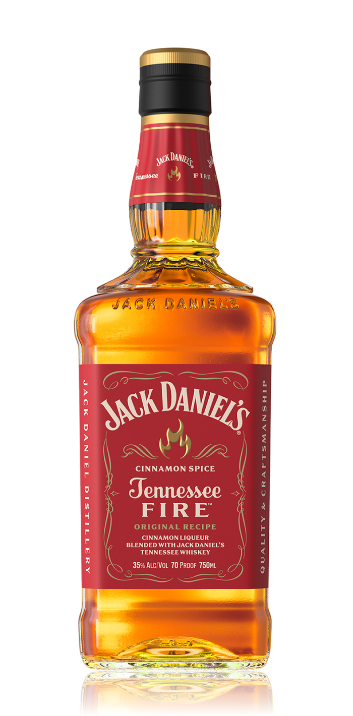 Jack Daniel's Tennessee Fire Cinnamon Spice Whiskey (750 ml)