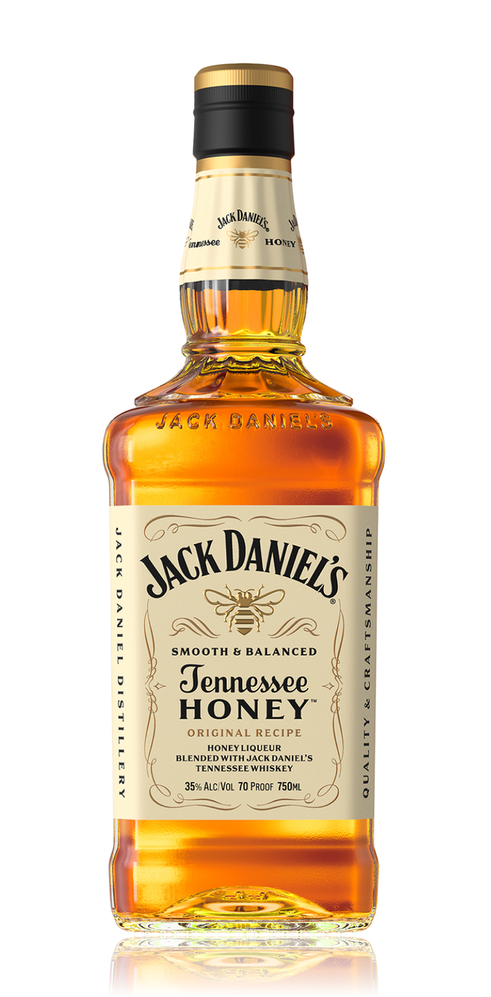 Jack Daniel's Tennessee Honey Smooth & Balanced Original Recipe Whiskey Bottle (1 L)