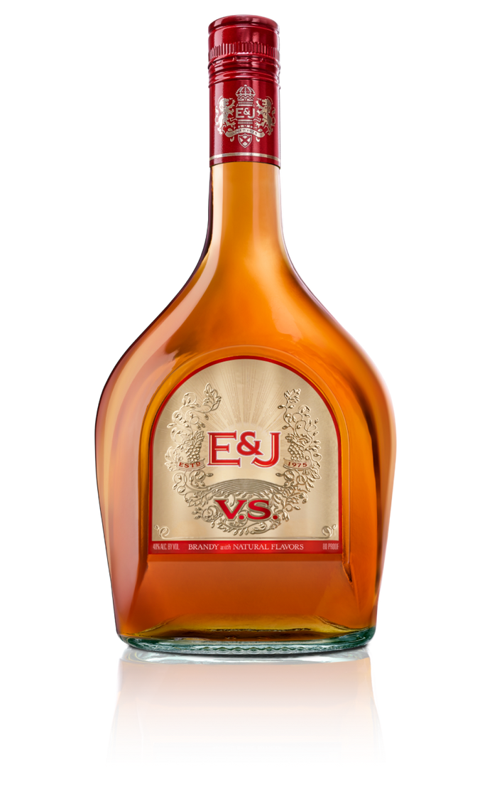 E & J Brandy Grape 80 Proof VS Brandy Bottle (1.75 L)